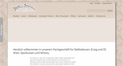 Desktop Screenshot of feinesbeifeuerstein.de