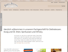 Tablet Screenshot of feinesbeifeuerstein.de